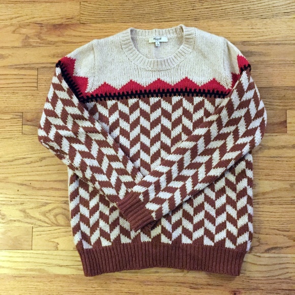 Madewell Sweaters - Madewell Chevron Sweater